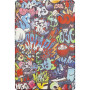 Чехол Slimline Print для Samsung Galaxy Tab A8 10.5 SM-X200, SM-X205 Graffiti