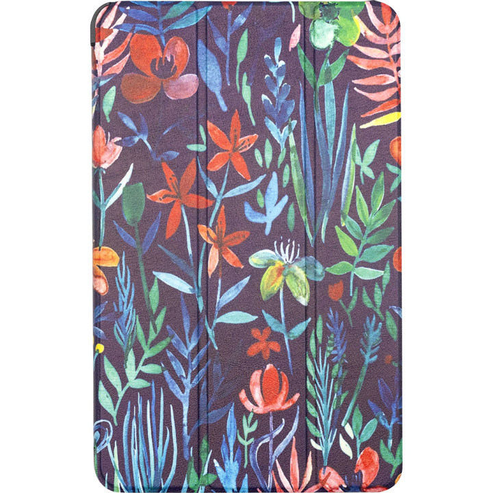 Чехол Galeo Slimline Print для Samsung Galaxy Tab E 9.6 SM-T560, SM-T561 Flowers