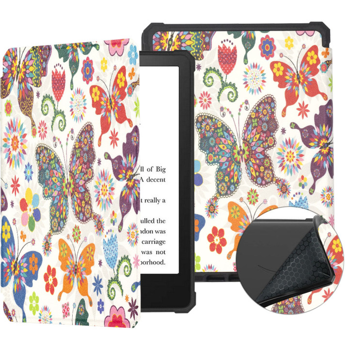 Чохол Galeo TPU Print для Amazon Kindle Paperwhite 11th Gen 6.8" (2021) Butterflies
