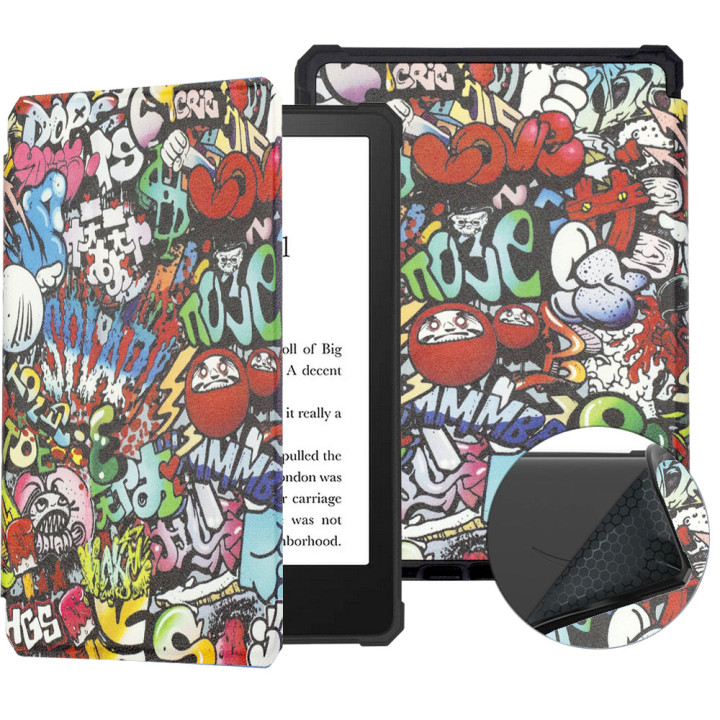 Чохол Galeo TPU Print для Amazon Kindle Paperwhite 11th Gen 6.8" (2021) Graffiti