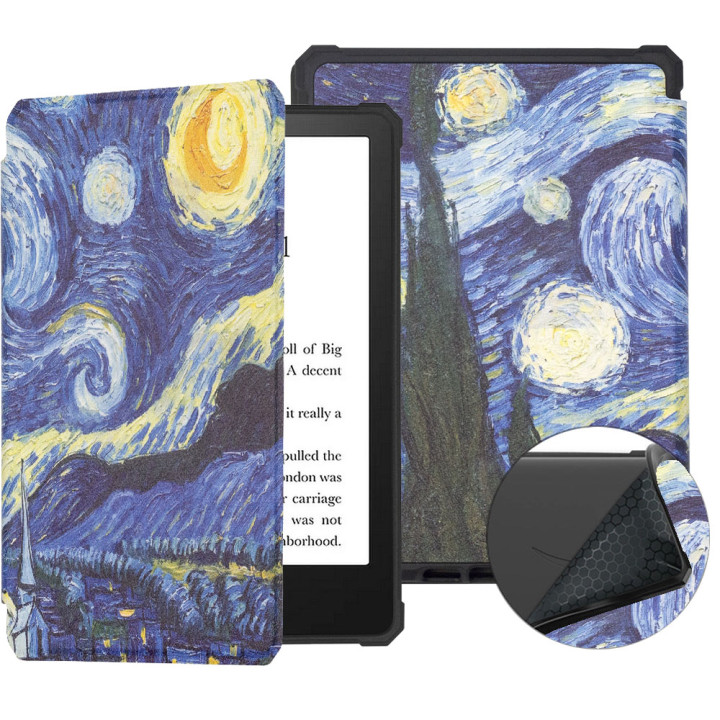 Чохол Galeo TPU Print для Amazon Kindle Paperwhite 11th Gen 6.8" (2021) Van Gogh