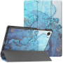 Чехол Slimline Print для Samsung Galaxy Tab A8 10.5 SM-X200, SM-X205 Blue  Marble