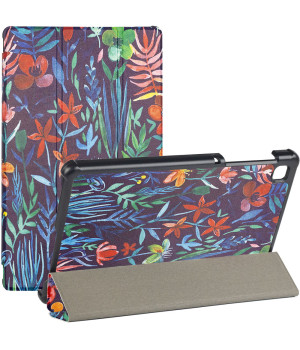 Чехол Slimline Print для Samsung Galaxy Tab A7 Lite 8.7 (2021) SM-T220, SM-T225 Flowers