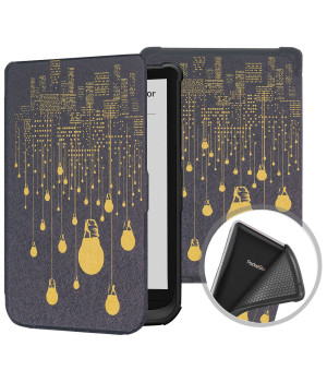 Чехол Galeo TPU Print для Pocketbook 606, 628 Touch Lux 5, 633 Color City Lights