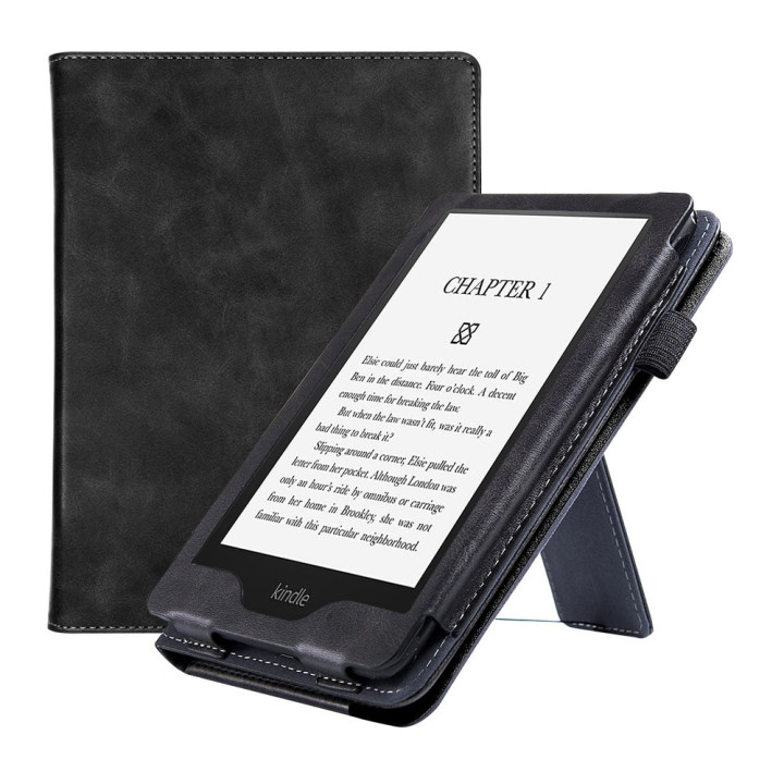Чохол Galeo Leather Vertical Stand Amazon Kindle Paperwhite 11th Gen 6.8" (2021) Black