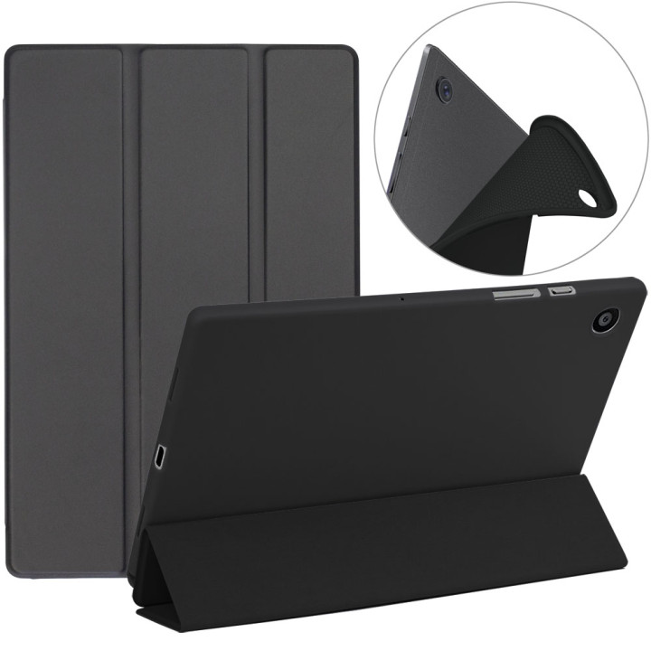 Чехол Galeo Silicone Color Series для Samsung Galaxy Tab A8 10.5 SM-X200, SM-X205 Black