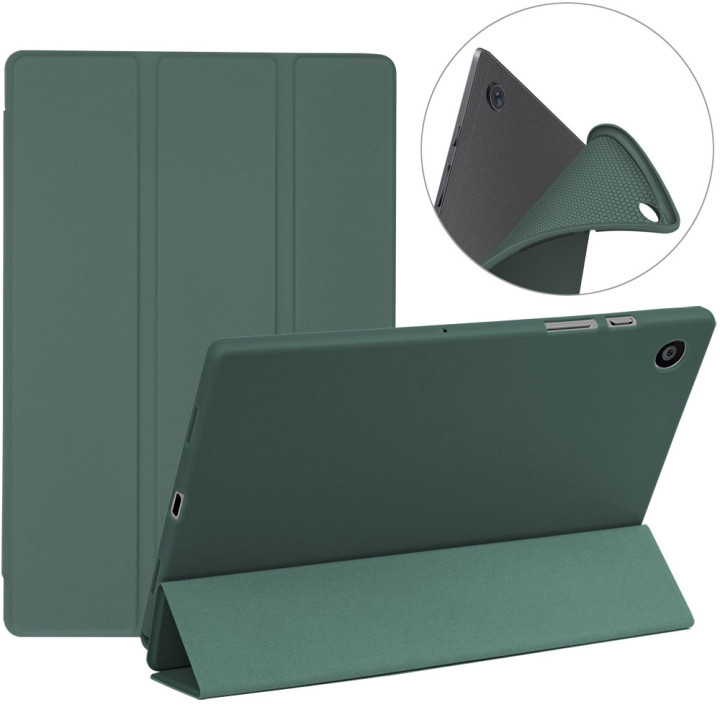 Чехол Galeo Silicone Color Series для Samsung Galaxy Tab A8 10.5 SM-X200, SM-X205 Dark Green