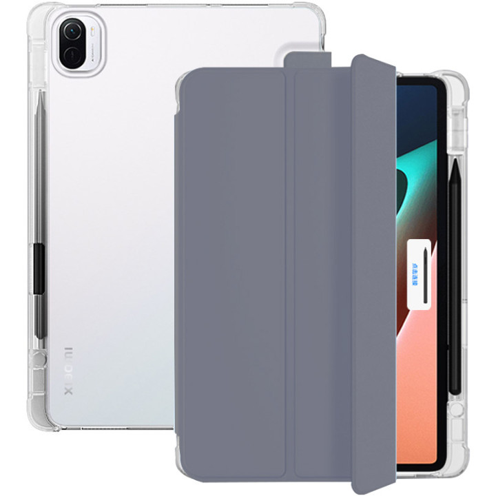 Чохол Galeo TPU Trifold with Stylus Holder для Xiaomi Pad 5 / Pad 5 Pro Heather - Уцінка