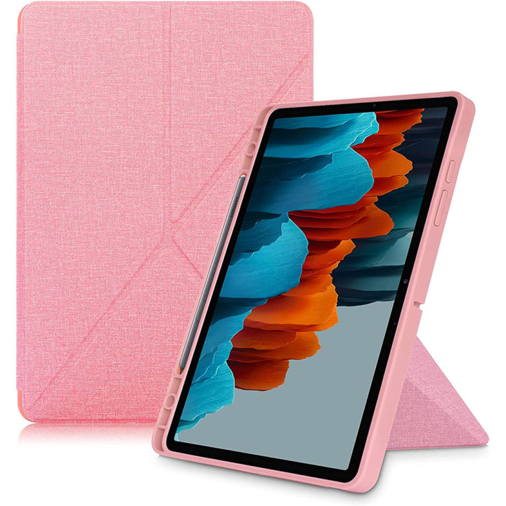 Чохол Galeo TPU Origami для Samsung Glalaxy Tab S7 / Tab S8 11" Pink