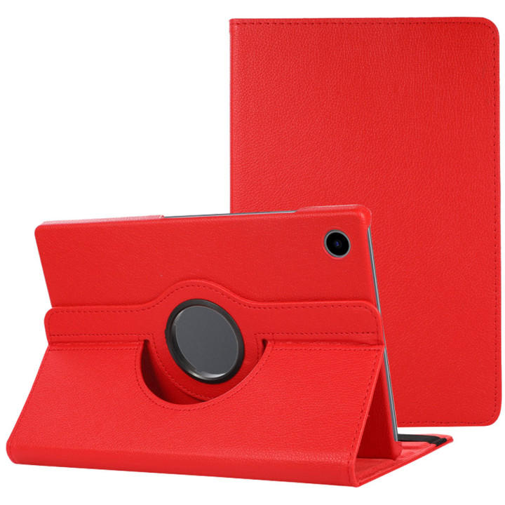 Поворотный чехол для Samsung Galaxy Tab A8 10.5 SM-X200, SM-X205 Red