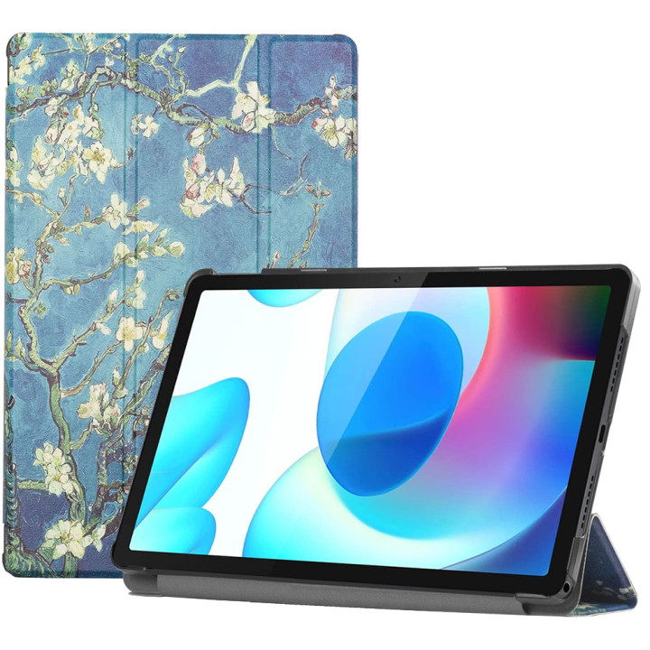 Чехол Galeo Slimline Print для Realme Pad 10.4 Almond Blossom