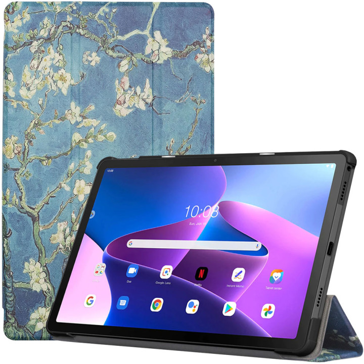 Чохол Slimline Print для Lenovo Tab M10 Plus 3rd Gen (2022) 10.6" TB-125F, TB-128F Almond Blossom