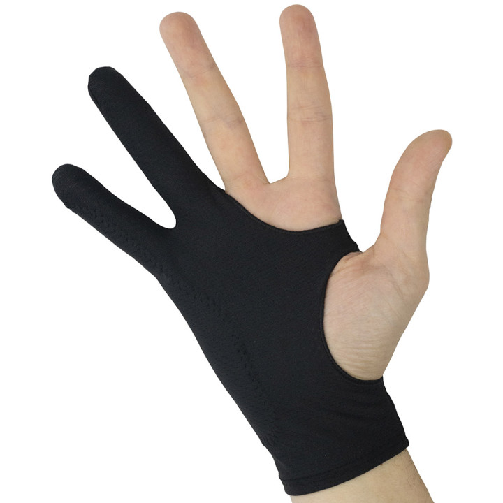 Рукавичка для малювання на планшеті Galeo Anti-Mistouch Breathable Black Розмір L