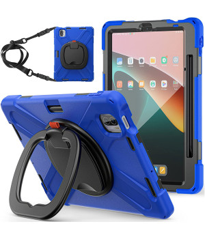 Протиударний чохол з ручкою-підставкою Galeo Anti-Drop для Xiaomi Pad 5 / Pad 5 Pro Navy Blue