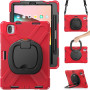 Протиударний чохол з ручкою-підставкою Galeo Anti-Drop для Xiaomi Pad 5 / Pad 5 Pro Red