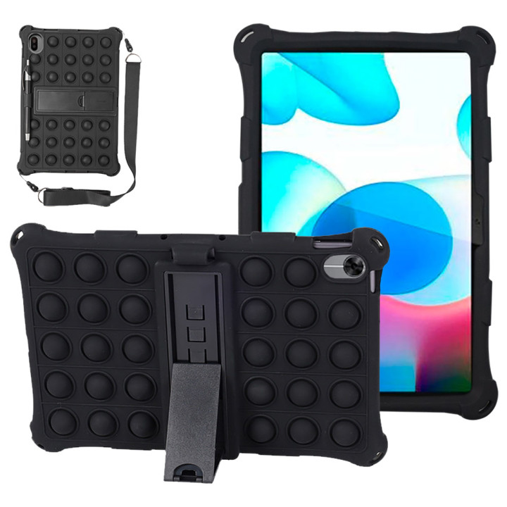 Силіконовий чохол Galeo Pop It для realme Pad 10.4 Black