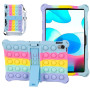 Силіконовий чохол Galeo Pop It для realme Pad 10.4 Rainbow Light Blue