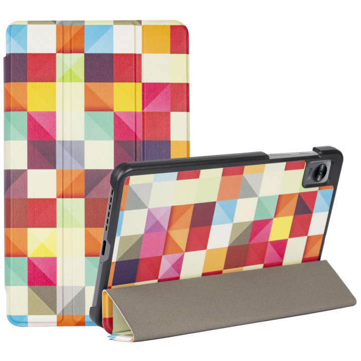 Чохол Galeo Slimline Print для Realme Pad mini 8.7 (2022) Colour Blocks