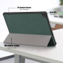 Чохол Slimline Portfolio для Lenovo Tab M10 3rd Gen (2022) 10.1" TB-328FU, TB-328XU Dark Green