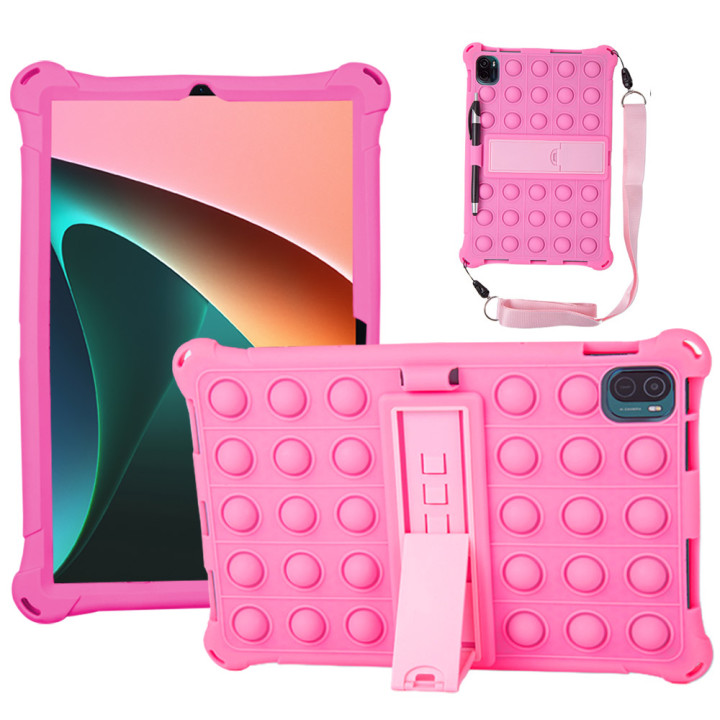 Силіконовий чохол Galeo Pop It для Xiaomi Pad 5 / Pad 5 Pro Pink