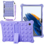 Силиконовый чехол Galeo Pop It для Samsung Galaxy Tab A8 10.5 SM-X200, SM-X205 Lilac