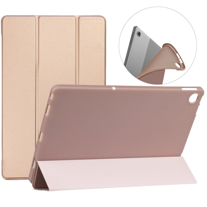 Чохол Galeo Silicone Color Series для Lenovo Tab M10 Plus 3rd Gen 10.6 (TB-125FU/128FU) Rose Gold