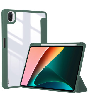 Чохол Galeo Hybrid Case with Stylus Holder для Xiaomi Pad 5 / Pad 5 Pro Dark Green