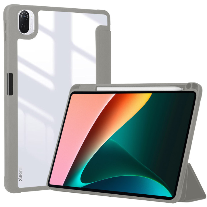 Чохол Galeo Hybrid Case with Stylus Holder для Xiaomi Pad 5 / Pad 5 Pro Grey