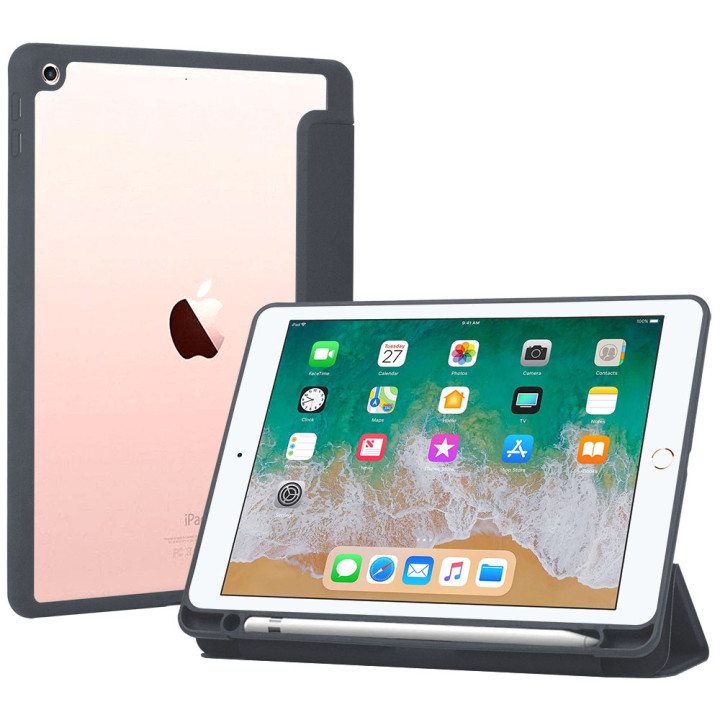 Чохол Galeo Hybrid Case with Pencil Holder для Apple iPad 9.7 2018 A1893, A1954 Graphite