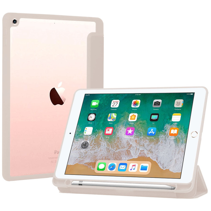 Чохол Galeo Hybrid Case with Pencil Holder для Apple iPad 9.7 2018 A1893, A1954 Powder Pink