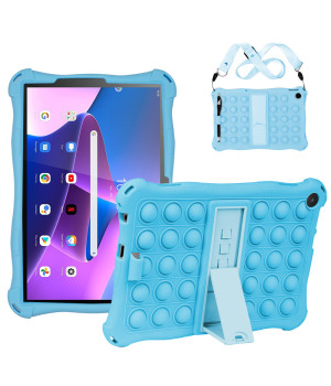 Силіконовый чохол Galeo Pop It для Lenovo Tab M10 3rd Gen (2022) 10.1" TB-328FU, TB-328XU Blue