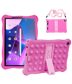 Силіконовый чохол Galeo Pop It для Lenovo Tab M10 3rd Gen (2022) 10.1" TB-328FU, TB-328XU Pink