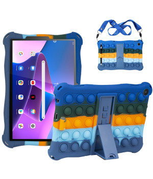 Силіконовый чохол Galeo Pop It для Lenovo Tab M10 3rd Gen (2022) 10.1" TB-328FU, TB-328XU Rainbow DB