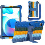 Силіконовий чохол Galeo Pop It для realme Pad mini 8.7 (2022) Rainbow Dark Blue