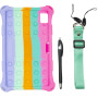Силіконовий чохол Galeo Pop It для realme Pad mini 8.7 (2022) Rainbow Pink