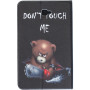 Чехол Galeo Classy Printed Stand для Samsung Galaxy Tab A 10.1 2016 SM-T580, SM-T585 Angry Bear