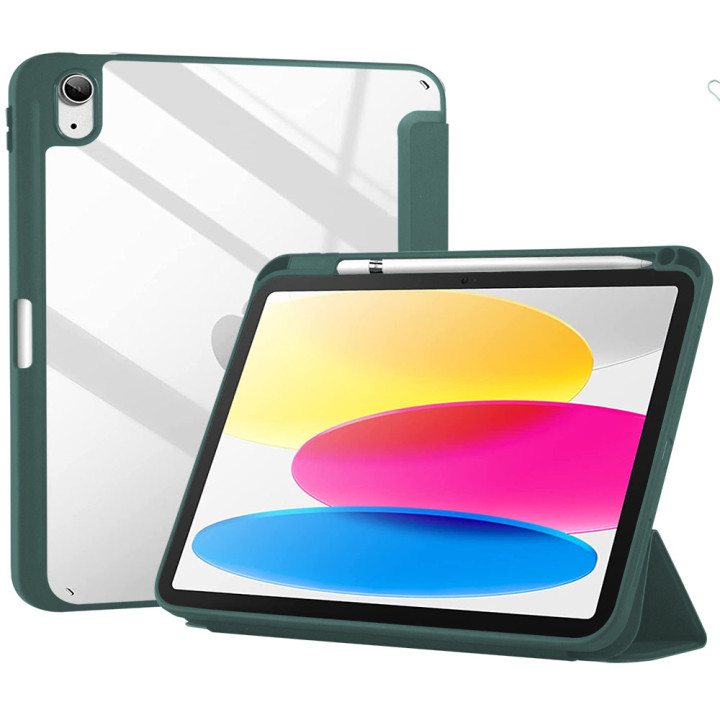 Чохол Galeo Hybrid with Pencil Holder для Apple iPad 10 10.9"(2022) / iPad 11 (2025) Dark Green