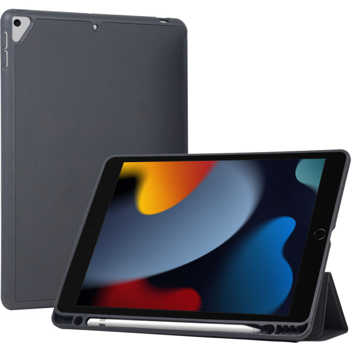 Чехол Galeo Flex with Pencil Holder для Apple iPad 9/8/7 10.2 (2021/2020/2019), Pro 10.5 Black