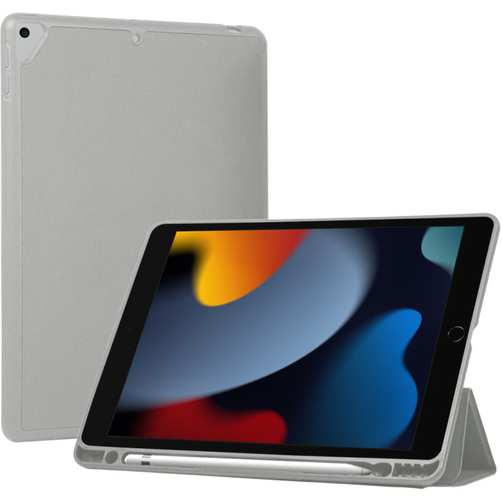 Чехол Galeo Flex with Pencil Holder для Apple iPad 9/8/7 10.2 (2021/2020/2019), Pro 10.5 Grey