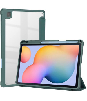 Чехол Galeo Hybrid Case with S-Pen Holder для Samsung Galaxy Tab S6 Lite 10.4 (2020/2022) Dark Green