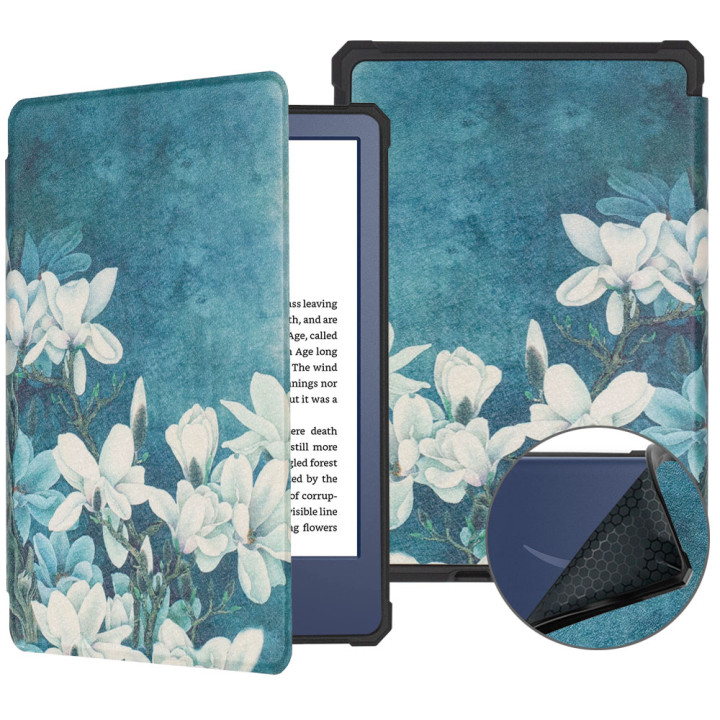 Чохол Galeo TPU Print для Amazon Kindle 11th Gen (2022/2024) 6" Magnolia