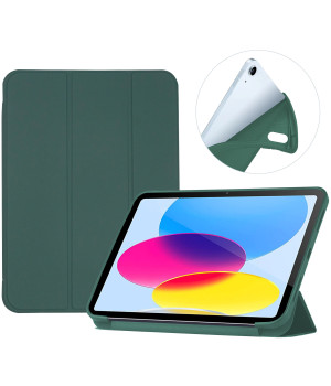 Чехол Galeo Silicone Color Series для Apple iPad 10 10.9"(2022) Dark Green