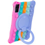 Силіконовий чохол Galeo Pop It with Handle для Xiaomi Redmi Pad 10.61" Rainbow Pink