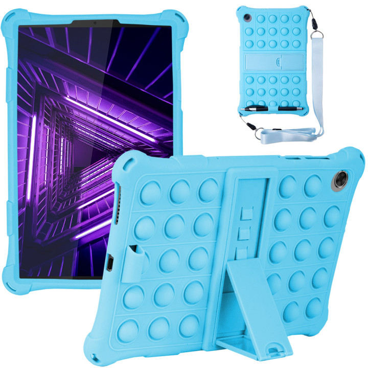 Силіконовый чохол Galeo Pop It для Lenovo Tab M10 FHD Plus 10.3" TB-X606F, TB-X606X Blue