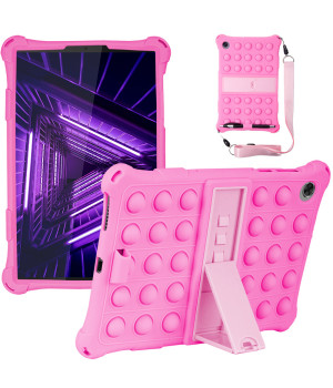 Силіконовый чохол Galeo Pop It для Lenovo Tab M10 FHD Plus 10.3" TB-X606F, TB-X606X Pink