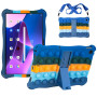 Силиконовый чехол Galeo Pop It для Lenovo Tab M10 Plus 3rd Gen 10.6" TB-125F, TB-128F Rainbow DB
