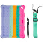 Силіконовый чохол Galeo Pop It для Apple iPad 9.7 2017/2018, Air 1/2, Pro 9.7 Rainbow Pink