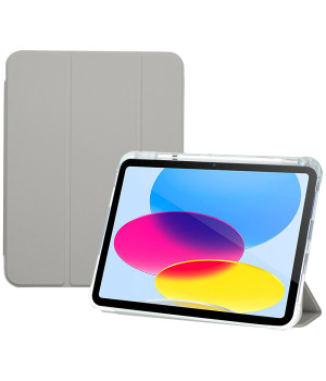 Чехол Galeo TPU Trifold with Pencil Holder для Apple iPad 10 10.9"(2022) Grey