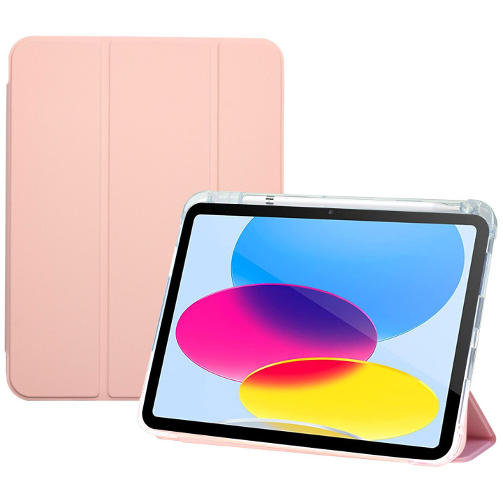 Чохол Galeo TPU Trifold with Pencil Holder для Apple iPad 10 10.9"(2022) Pink