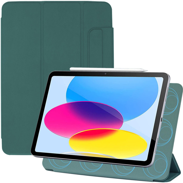 Чохол Galeo Magnetic Buckle Series для Apple iPad 11 (2025) / iPad 10 (2022) 10.9" Dark Green